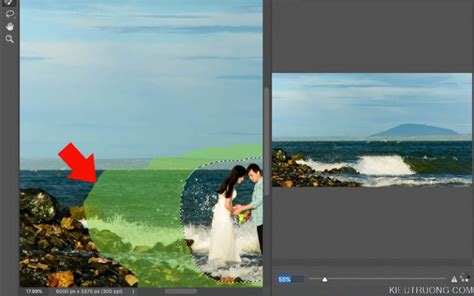 Cách xóa người trong Photoshop - Kiều Trường