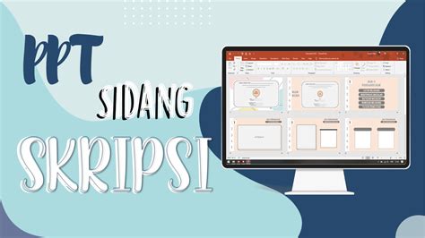 Download Template Ppt Aesthetic Untuk Sidang Skripsi D 4 - IMAGESEE