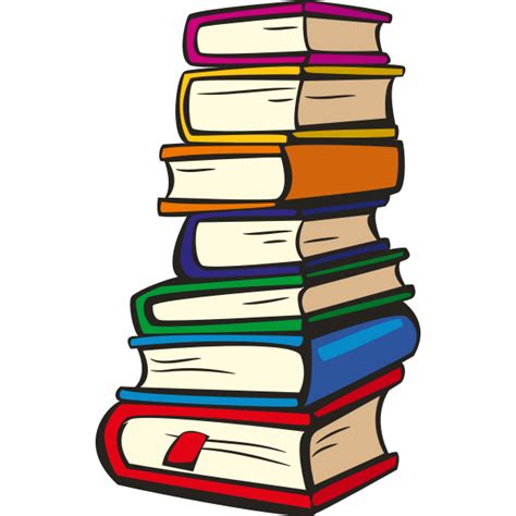 Stack of books vector illustration | Free SVG