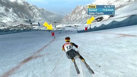 Torino 2006 Alpine Skiing PC Gameplay - YouTube