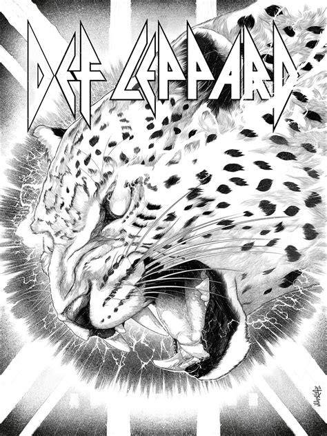 Def Leppard Adrenalize 30th Anniversary Poster on Behance