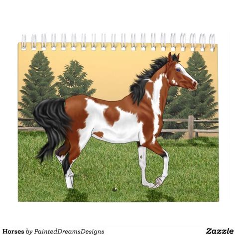 Horses Calendar | Zazzle.com | Horse calendar, Horses, Holidays and events