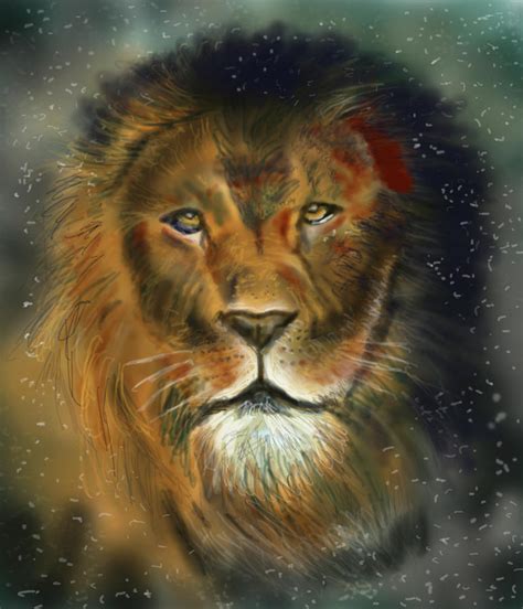 Aslan Digital Art by Rob Hartman - Fine Art America