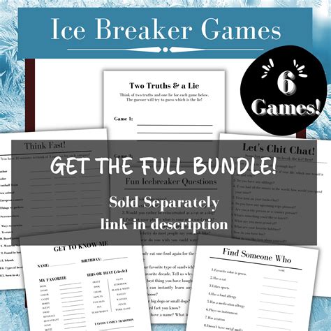 Fun Icebreaker Game, Icebreaker Activities, Dinner Party Games, Church ...