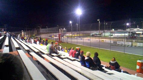 street stock crash south alabama speedway 2014 - YouTube