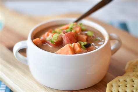 Slow Cooker African Peanut Stew | With Two Spoons