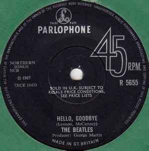 The Beatles - Hello, Goodbye (Vinyl, 7", 45 RPM, Single) | Discogs