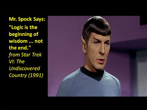 Spock Logic Quotes. QuotesGram