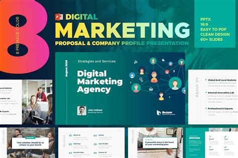 Digital Marketing Agency Presentation, Presentation Templates - Envato ...