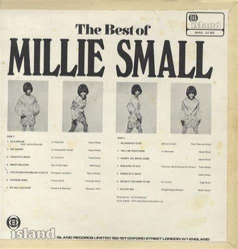 Millie Small The Best Of Millie Small UK vinyl LP album (LP record ...