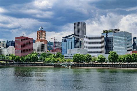 Portland Skyline Photograph by Cityscape Photography - Fine Art America