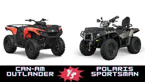 Can-Am Outlander vs. Polaris Sportsman: Which Is Better? – CA Kemimoto