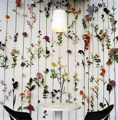 20 Modern Faux Flower Arrangements | Creative wall decor, Diy flower wall, Flower wall decor