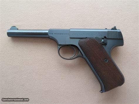 1937 Colt Woodsman Sport Model 1st Series .22LR Pistol ** Exceptionally ...