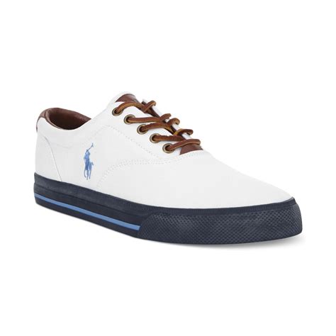 Lyst - Polo Ralph Lauren Polo Vaughn Sneakers in White for Men