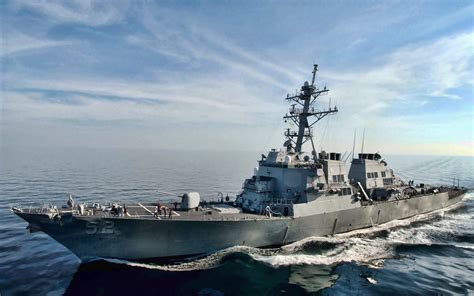 Download wallpapers USS Barry, DDG-52, destroyer, United States Navy ...