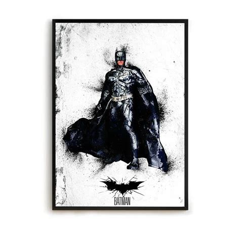 Batman Christian Bale Art Poster – Aesthetic Wall Decor