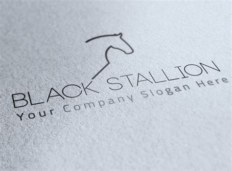 Black Stallion Logo Vol.2 ~ Logo Templates on Creative Market