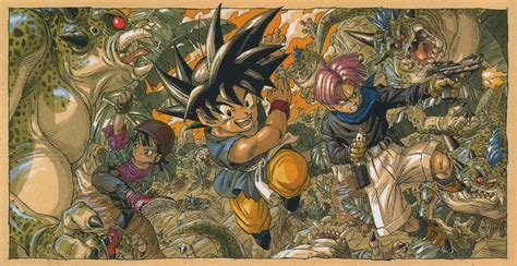 Original Illustration - Dragon Ball GT TV series - 03 | ドラゴンボール, イラスト, ドラゴンボールgt