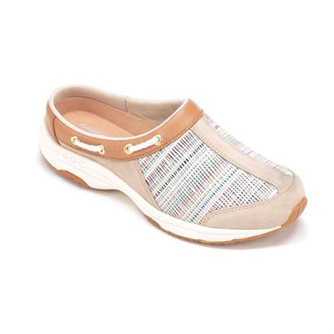 Easy Spirit Shoes | Easy Spirit Travelport 21 Leather Slip On Mules ...