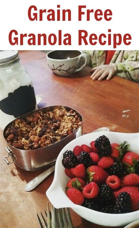 Grain Free Granola Recipe