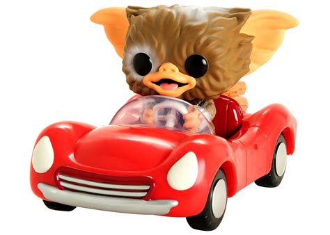 Funko Pop! Rides Gremlins Gizmo In Red Car - GeekAlerts