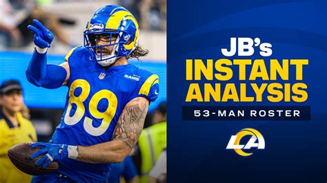 Los Angeles Rams 53-Man Roster Takeaways: All 14 drafted rookies make squad