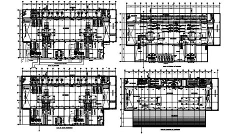 Plan of boiler details are given in this 2D AutoCAD DWG drawing file ...