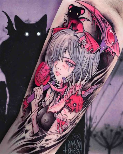 Sakura Anime Tattoo Reaper - Best Tattoo Ideas Gallery