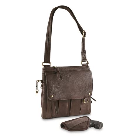 Bulldog Cross Body Concealed Carry Purse with Holster, Medium - 710430 ...