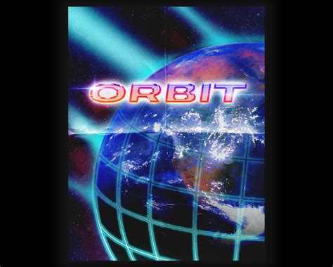 Orbit poster design : r/VaporwaveArt