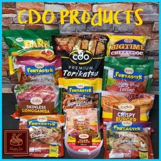 ۩ CDO Frozen Products Tocino Longganisa Patties Hotdogs Nuggets ...