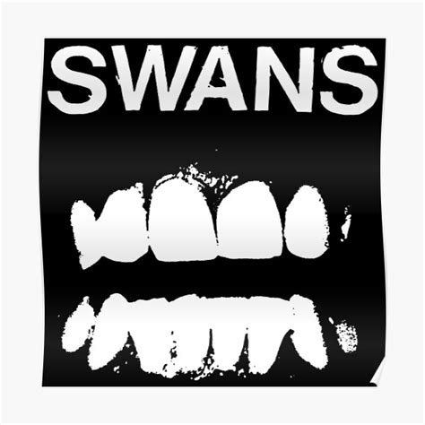 "SWANS BAND" Poster for Sale by futeritago | Redbubble