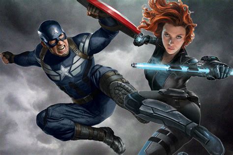 Captain America: Civil War - Cap And Black Widow Fought In Deleted Battle