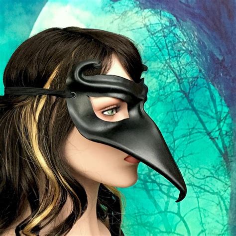 Crow Mask - Etsy