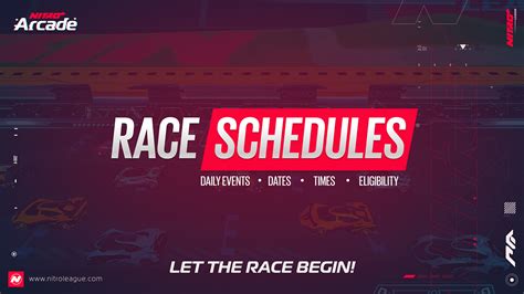 Nitro Arcade Race Schedules - Nitro League - Medium