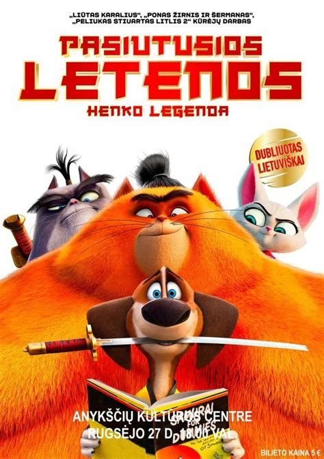 Animacinis kino filmas vaikams „Pasiutusios letenos. Henko valanda“ (dubliuotas)