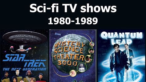 Sci-fi TV shows from the 1980s - YouTube