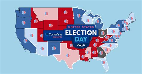 US Democratic Primaries Map - CartoVista