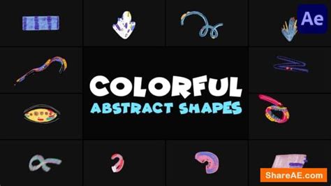 Videohive Colorful Abstract Shapes | After Effects » free after effects templates | after ...