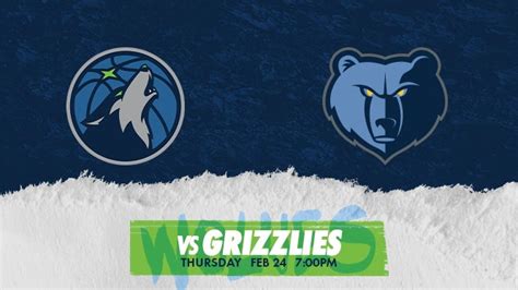 Minnesota Timberwolves vs. Memphis Grizzlies | Target Center