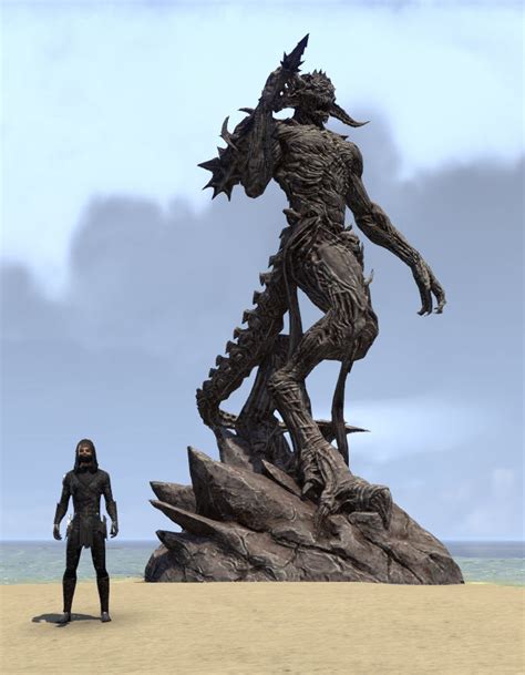 ESO Fashion | Statue of Molag Bal, God of Schemes (Elder Scrolls Online)