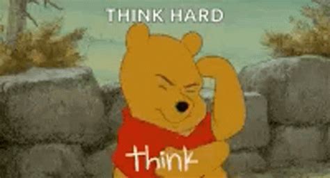 Think Pooh GIF - Think Pooh Winnie The Pooh - Discover & Share GIFs