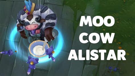 Moo Cow Alistar Skin - League of Legends - YouTube