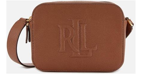 Ralph Lauren Hayes 20 Cross Body Bag in Brown | Lyst