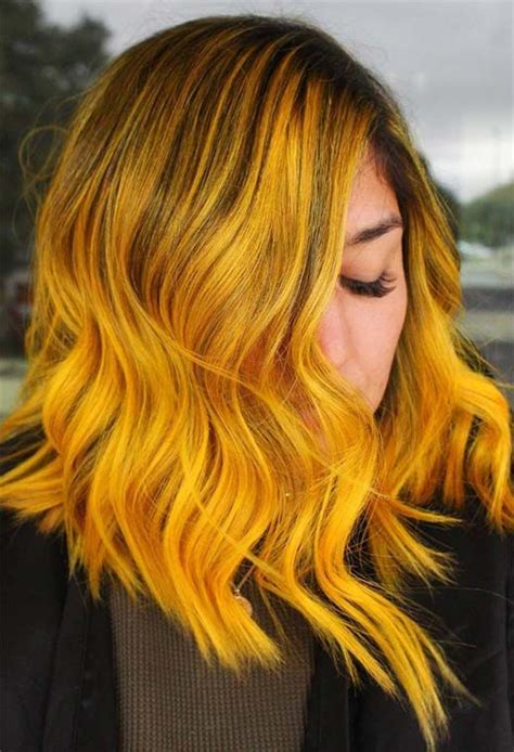 61 Sunshine Yellow Hair Color Shades to Liven up Your Look - Glowsly ...