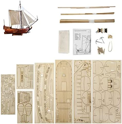 High-Quality Ancient Sail Ship Model Kit For Ship Model Enthusiasts ...