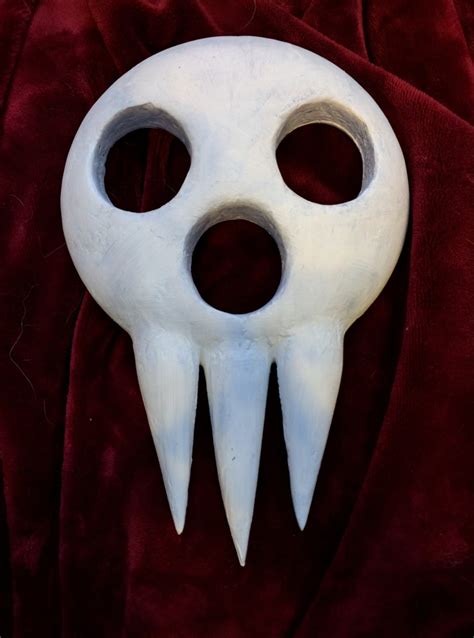 Lord Death Mask Soul Eater Mask Shinigami Sama Mask Cosplay - Etsy