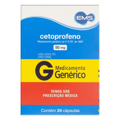 CETOPROFENO 50MG EMS CAIXA 24 CÁPSULAS - GTIN/EAN/UPC 7896004705736 - Cadastro de Produto com ...