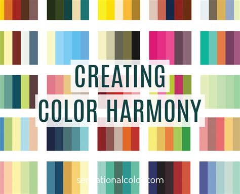 Creating Color Harmony – Sensational Color